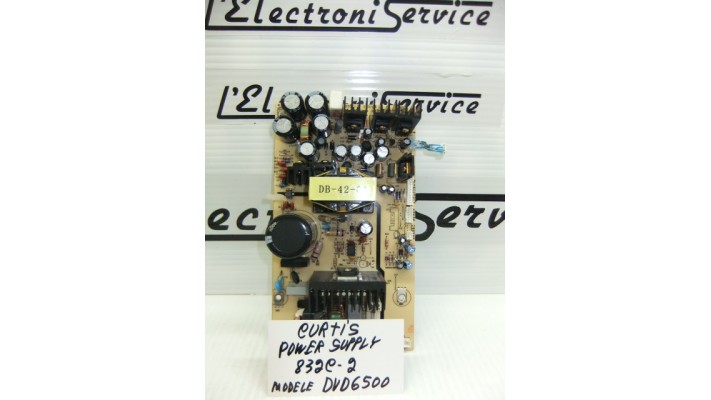 Curtis 832C-2  module power supply board DVD6500